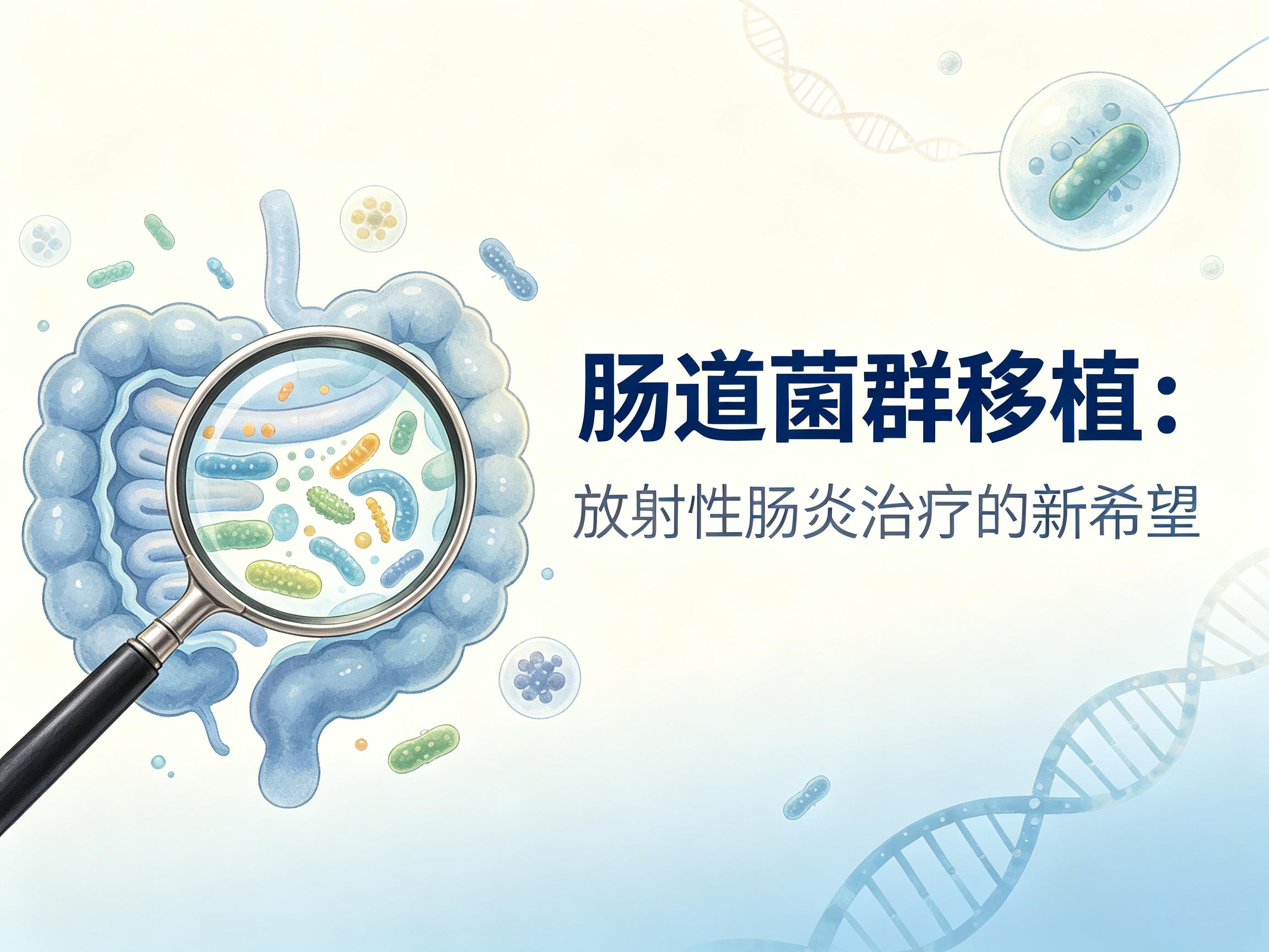 安康市|第3期 肠道菌群移植：放射性肠炎治疗的新希望